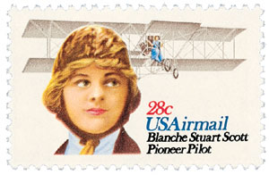 1980 28Â¢ Blanche S Scott
