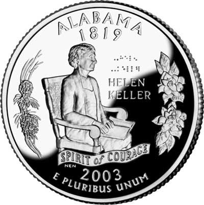 2003 Alabama State Quarter, D Mint
